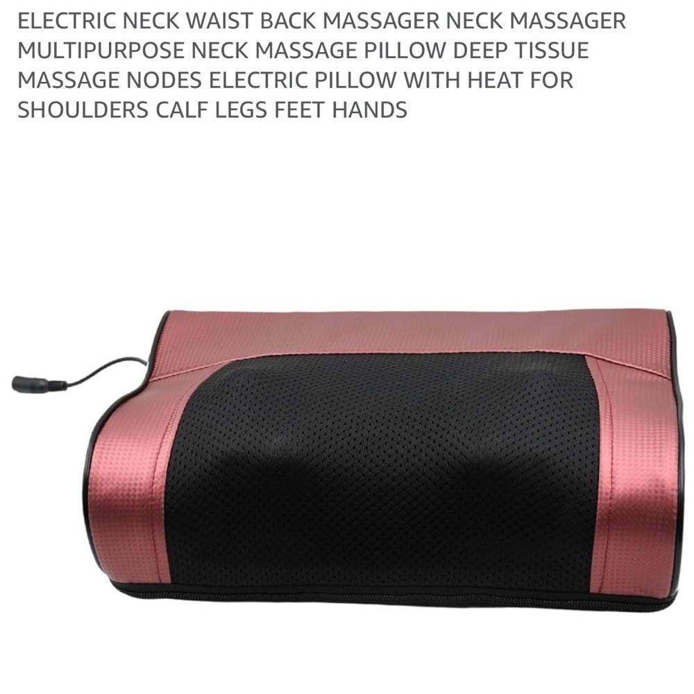 ELECTRIC NECK WAIST BACK MASSAGER NECK MASSAGER MULTIPURPOSE NECK MASSAGE PILLOW